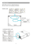 Page 85
Safety Labels
Safety labels are used on or within the projector to 
alert you to items or areas requiring your attention. 
WARNING LABELEMI LABEL
LAMP DOOR WARNING LABEL 