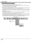 Page 4444
POSITION SETTING
DISPLAYMAIN MENU DISPLAY 1. Press the MENU BUTTON and the MAIN MENU DISPLAY dialog box will appear.
2. Press the POINT LEFT/RIGHT BUTTON(s) to select POSITION and press the SELECT (REAR CLICK) BUTTON.
Another dialog box POSITION SETTING DISPLAY will appear.
3. Press the POINT DOWN BUTTON and a red arrow will appear.
4. Move the arrow to a desirable direction ( ,  ,  or  ) by pressing the POINT LEFT/RIGHT/UP/DOWN
BUTTON(s) and press the SELECT (REAR CLICK) BUTTON to a desirable picture...