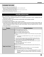 Page 55Problem:
No power.
Image is out of focus.
Try these Solutions:
lPlug the projector into an AC outlet.
lTurn the MAIN ON/OFF switch to ON.
lPress the POWER ON/OFF switch to ON.
lBe sure the READY INDICATOR light is ON.
lWait one minute after the projector is turned OFF before turning the projector
back on.
NOTE: After pressing the POWER ON/OFF button to OFF. The projector functions
as indicated.
1. The LAMP POWER indicator will light and the READY indicator will turn off.
2. After one minute, the READY...