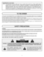 Page 2– 2 –
TO THE OWNER
As the owner of the Boxlight MP-25t, you are probably eager to try out your new projector. Before you do, we suggest that
you spend a little time reading this guide to familiarize yourself with the operating procedures, so that you will receive
maximum satisfaction from the many features included in your new projector.
This user’s guide will acquaint you with your projector’s features. Reading it will help us too. Through the years, we have
found that many service requests were not...