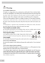 Page 44 *
If a  p ro b le m  s h ou ld  o ccu r.
•  I f s m ok e o r a  s tr a n ge o d ors  a ris e , c o n tin ued  u se  c o u ld  r e su lt i n  f ir e  o r e le ctr ic a l s h ock .
I n  s u ch  c ase , im med ia te ly   t u rn  o ff t h e p ow er s w it c h  a n d d is c o n n ect t h e p ow er p lu g  f r o m
t h e p ow er o u tle t. A fte r m ak in g s u re  th at t h e s m ok e o r o d or h as s to p ped , c o n ta c t y o ur
d eale r f o r r e p air s . N ev er a tte m pt t o  m ak e r e p air s  y o...