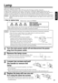 Page 2929
ENGLISH
Lamp
Light source lamp has a service life.
The picture will become dark or color will be poor when the lamp is used for a long time.
If usage of lamp is continued in such cases, it could cause a malfunction. Replace lamp with new one.
As reference for replacement time, indicator will operate or message will be displayed when the power is
turned on, as shown on page 30~31. In these cases the lamp should be replaced. Consult your dealer.
1. How to replace lamp
Turn the main power switch off and...
