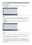 Page 4947
Before Use 
Projector Auto Search.
		Click the  (Projector search), located projector will show on the network 
correctly. 
(Graph2)
		 Click  (search again), the projector which is well connected with a PC will be 
shown. 
(Graph3)
NOTE
When the security warning window appears while Network Control is execut\
ing, 
please select "Unblock" to decontrol area network linking against from S\
ystem 
Administer.


NOTE
If there is no projector found on the display window, the following maybe the...