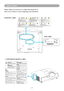 Page 75
Safety Labels
Safety labels are used on or within the projector to 
alert you to items or areas requiring your attention. 
WARNING LABELEMI LABEL
LAMP DOOR WARNING LABEL 