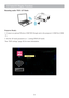 Page 3331  EZ   Suite(EZ   Display Function)   
   
Running under WiFi  AP Mode:    
 
Projector Ready:  
 
1.   Connect  an optional Wireless USB W iFi Dongle unit  to the projector ‟s USB Port (USB  
-A).  
 
2.   Set the  AP mode parameters  at \..\settings\WiFi\ AP mode\.  
 
*See  „W iFi  
settings‟  (page 49) for more information.  
 
 
 
    