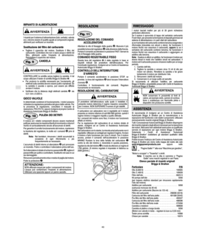 Page 6Document: - page 4 (Black)
Screen angle and frequency: 45.0000, 150.0000
I
40
 	 

AVVERTENZA
7 		  	 	
 	 	
	 #

	 
	 
%   	 
	
- 
!
 	 
	 	!		

	
	 
2 			 
 		
$

-  0
  /-

•E!	 	 .	  
 
	

	 	 	
 


 
 .  	 	 
  
	
	 
	
 
	
	 
	 		
 	 	
	
	...