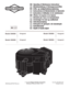 Page 1BRIGGSandSTRATTON.com Copyright Briggs & Stratton Corporation
Milwaukee, Wisconsin 53201 U.S.A.Form No. MS-3822-3/07
Printed in U.S.A.
Operating & Maintenance Instructions
Betriebsanleitung & Wartungsvorschriften
Drifts- og vedligeholdelsesvejledning
Instrucciones de Mantenimiento & Operación
Instructions d’utilisation et de maintenance
Ïäçãßåò Ëåéôïõñãßáò & ÓõíôÞñçóçò
Istruzioni per l’uso e la manutenzione
Anvisninger for bruk og vedlikehold
Gebruiksaanwijzing
Instruções de operação e de manutenção...