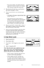 Page 40 40 78-8130-6150-0 Rev G
 
− The receiver display will add the Alert bar 
graph and the type of marker to the display 
with a prompt to adjust the marker gain.
4.  Press the Gain [4] until only a small mark on 
the marker bar graph is visible.
5.  Press  Locate/OK  [5] to save the marker gain 
setting.
 
− The display will return to Special Peak Cable 
Locate / Alert On.
 
− If the selected type of utility marker is 
detected, a second audio tone will emit from 
the unit and the marker bar graph will...