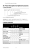 Page 5978-8130-6150-0 Rev G 59
 
− Press Exit [SK] to return to the Menu.
23.  Product Description And Optional Accessories
A. Product Description
T= Transmitter
R=Receiver
Transmitter Output Power: 3W=3 Watt. 5W=5 Watt, 12W=12 Watt
Direct Connect Cable Clip Size: For 3 Watt and 5 Watt Transmitters only:
C= Communication Clip only; U=Utility Clip only;
For 12 Watt Transmitters only: CU=Communication and Utility Clips; W=Utility Clip only
U=US Version; E=Export Version
iD=Locates electronic markers, including...