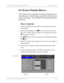 Page 21
© 3M 2008.  All Rights Reserved. 19
3M™ Digital Projector DX70i                                           User Controls
The Projector has multilingual On Screen Display menus 
that allow you to make image adjustments and change a 
variety of settings. The projector will automatically detect 
the source.
How to Operate 
1.To open the OSD menu, press “Menu” on the Remote Control or 
Control Panel.
2.When OSD is displayed, usekeys to select any item in the 
main menu. While making a selection on a...