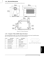 Page 30TECHNICAL
1
6
11
15 10
Figure 10-4. D-sub 15 pin Connector
A±3  3M 19973M Multimedia Projector MP8660
A±4.  Physical Dimensions
The MP8660 projector has the following physical dimensions:
28.1 cm
(11.06 in.)
35.8 cm
(14.1 in.)
49.1 cm
(19.33  in.)
25.6 cm
(10.08  in.)4.95 cm
(1.95 in.)
11 cm
(4.33 in.)13.2 cm
(5.2 in.)
5.45 cm
(2.15 in.)
6.55 cm
(2.58 in.)
Figure 10-3. Physical Dimensions
A±5.  Computer Video (RGB) Input Terminal
The following illustration (Figure 10-4) shows the terminal connections...