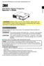 Page 1
1

ENGLISH
3M
X45/SX55 Digital Projector
Operators Guide
Thank you for purchasing this projector.WARNING  ►Before using, read the "User's Manual - Safety Guide" and 
these manuals to ensure correct usage through understanding. After reading, 
store them in a safe place for future reference.
About this manual
Various symbols are used in this manual. The meanings of these symbols are 
described below. 
WARNING  This  symbol  indicates  information  that  ,  if  ignored,  could  possibly...