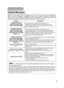 Page 3737
Troubleshooting
Related Messages
When the units power is ON, messages such as those shown below may be d\
isplayed.
When any such message is displayed on the screen, please respond as desc\
ribed
below. If the same message is displayed after the treatment, or if a mes\
sage other than
the following appears, please contact your dealer or service company.
MessageDescription
CHANGE THE LAMP
AFTER REPLACING LAMP, RESET THE LAMP TIMER. (*1)Lamp usage time is approaching 2000 hours. (*2) 
Preparation of a...