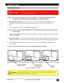 Page 23233M™ Multimedia Projector MP7640
© 3M IPC 2000
Replacing the Lamp
WARNING
✔ Note: For maximum lamp life, do not shock, handle or scratch the lamp glass when it is
hot. Do not use an old or previously used lamp as a replacement lamp.
1.Remove lamp access door:  The lamp access door is located on the bottom of the machine. Use a
screwdriver to loosen the lamp access door retaining screw, gently remove the door, and set it
aside.
2. Use a screwdriver to loosen the lamp module retaining screw.
✔ Note: These...