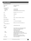 Page 27273M™ Multimedia Projector MP7640
© 3M IPC 2000
Section 9: Appendix
Technical Specifications
Product name Liquid crystal projector
Model CP-S220W
Liquid Crystal Panel
Panel size 1.8 cm (0.7 type)
Drive System TFT active matrix
Pixels 485,616 pixels (604 horizontal x 804 vertical)
Lens Zoom lens F = 2.0 ~ 2.3  f = 18 ~ 21
Lamp 130W UHB
Speaker 0.7 W
Power supply AC100 ~ 120V, 2.0 A / AC220 ~ 240V, 0.9A
Power consumption 200 W
Temperature Range 0 ~ 35°C (32 ~ 95°F) operating
Size 289 mm (11.37 in.) W x 76...