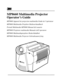 Page 1MP8660 Multimedia Projector
Operators Guide
MP8660 Appareil de projection multim‡dia Guide de lop‡rateur
MP8660 Multimedia-Projektor Bedienerhandbuch
Portatil Multimedia MP8660 Manual del usuario
MP8660 Projettore multimedia Manuale delloperatore
MP8660 Multimediaprojektor Brukerh„ndbok
MP8660 Multimedia Projector Gebruiksaanwšzing 