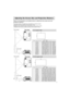 Page 87
Refer to the illustrations and tables below to determine the screen size\
 and
projection distance.
Adjusting the Screen Size and Projection Distance
If 4:3 aspect ratio
If 16:9 aspect ratio
4
3
9 16
The values shown in the table are calculated for a full size screen
a:Distance from the projector to the screen (±10%)
b:Distance from the lens center to the bottom of the screen (±10%)
c:Distance from the lens center to the top of the screen (±10%)
Screen Size [inch (m)]a [inch (m)]b [inch (cm)]c [inch...