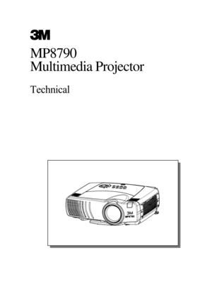 Page 1MP8790
Multimedia Projector
Technical 