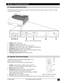 Page 993Mª Multimedia Projector MP7760
© 3M IPC 2000
Section 3: Set-Up/Connections
3-1. Terminal Connection Panel
The MP7760 projector has terminal connections on the backside of the projector. Refer to Section 3.4-Cable
Connections for more detail.
Figure 3-1. Input Connection Terminals
1.SVHS: S-VHS video input.
2.VIDEO IN: Composite video input.
3.AUDIO IN: Audio input (Stereo converted to mono).
4.AUX IN: Auxilary/Camera input. Only compatible with 3M devices.
5.PC/RGB IN: RGB video input from computer....