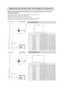 Page 87
Refer to the illustrations and tables below to determine the screen size\
 and
projection distance.
Adjusting the Screen Size and Projection Distance
Top view
a
c
b
Lens center
The screenSide view
Top view
a
c
bLens center
The screen
Side view
If 4:3 aspect ratio
If 16:9 aspect ratio
4
3
9 16
The values shown in the table are calculated for a full size screen
(S40: 800x600  pixels/X40: 1024x768 pixels).
a:Distance from the projector to the screen (±10%)
b:Distance from the lens center to the bottom of...