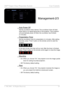 Page 34
© 3M 2008.  All Rights Reserved.  29

3M™ Super Close Projection System User Controls

 Auto Power Off
Set the countdown timer interval. The countdown timer will start 
when there is no signal being sent to the projector. Then projector 
will automatically power off when the countdown has finished.  
(in minutes)
 Presentation Timer
Set the countdown timer for presentation (in minutes). After setting 
the timer, press “Timer” button on the remote control to start the 
function.
 
In the last minute, the...