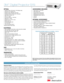 Page 2
Optical
•  Brightness: typical: 1500 lumens* (1,200 whisper mode)
•   Imager Set: 0.55" Polysilicon LCD    
•   Resolution (native): SVGA (800 x 600 pixels)
•   Resolution (maximum): SXGA (1280 x 1024 pixels)
•   Aspect Ratio: 4:3 native, 16:9
•   Colors: 16.7 million
•   Screen Size (range): 40 - 300 inches
•  Digital Zoom: 1.2 times
•   Projection Lens: F1.8 (f=21.4 mm)
•  Optional Lenses: No
•   Contrast Ratio (peak): 300:1
•   Lamp: 165w UHB
•   Lamp Life (average): 2000 hrs
*indicates maximum...