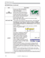 Page 5454
NETWORK Menu
Item Description
TIME
DIFFERENCEEntering the TIME DIFFERENCE :
Use the xz buttons to enter the 
TIME DIFFERENCE. 
Set the same TIME DIFFERENCE 
as the one set on your PC. If unsure, 
consult your network administrator. 
8VHWKH{EXWWRQWRUHWXUQWRWKHPHQX
after setting the TIME DIFFERENCE.
DATE AND TIMEEntering DATE AND TIME :
Use the xz{yEXWWRQVWRHQWHUWKH