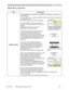 Page 3535
INPUT Menu
Item Description
RESOLUTIONThe resolution for the RGB1 and RGB2 input signals can be set on 
this projector.
,QWKH,1387PHQXVHOHFWWKH5(62/87,21XVLQJWKHxzEXWWRQVDQG
SUHVVWKHyEXWWRQ
The RESOLUTION menu will be displayed.
(2)  In the RESOLUTION menu select the 
UHVROXWLRQ\RXZLVKWRGLVSOD\XVLQJWKHxz
buttons.
Selecting AUTO will set a resolution 
appropriate to the input signal.
3UHVVLQJWKHyRU(17(5EXWWRQZKHQ
selecting a STANDARD resolution will...