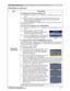 Page 53
53
OPTION Menu
Item Description
SECURITY
(continued) 4.3 Setting the Transition Detector off

)ROORZWKHSURFHGXUHLQWRGLVSOD\WKH7UDQVLWLRQHWHFWR URQRII
PHQX
 6HOHFW78512))WRGLVSOD\WKH(17(53$66:25%2;ODUJH
(QWHUWKHUHJLVWHUHG3$66:25DQGWKHVFUHHQZLOOUHWXUQWRWKH 
7UDQVLWLRQHWHFWRURQRIIPHQX
,IDQLQFRUUHFW3$66:25LVLQSXWWKHPHQXZLOOFORVH,IQHFHV VDU\UHSHDW
WKHSURFHVVIURP
4.4 If you have forgotten your PASSWORD
...