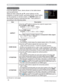 Page 30
30
IMAGE menu
,0$*(PHQX
)URPWKH,0$*(PHQXLWHPVVKRZQLQWKHWDEOHEHORZ
FDQEHSHUIRUPHG
6HOHFWDQLWHPXVLQJWKHxzFXUVRUEXWWRQVRQWKH
SURMHFWRURUUHPRWHFRQWURODQGSUHVVWKHyFXUVRUEXWWRQ
RQWKHSURMHFWRURUUHPRWHFRQWURORU
(17(5EXWWRQRQ
WKHUHPRWHFRQWUROWRH[HFXWHWKHLWHP7KHQSHUIRUPLW
DFFRUGLQJWRWKHIROORZLQJWDEOH
Item Description
ASPECT 8VLQJWKHxzEXWWRQVVZLWFKHVWKHPRGHIRUDVSHFWUDWLR
)RUDQ5*%RU0,8VLJQDO
1250$/ Ù
Ù
Ù60$//...