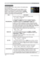 Page 32
32
INPUT menu
,1387PHQX
)URPWKH,1387PHQXLWHPVVKRZQLQWKHWDEOHEHORZ
FDQEHSHUIRUPHG
6HOHFWDQLWHPXVLQJWKHxzFXUVRUEXWWRQVRQWKH
SURMHFWRURUUHPRWHFRQWURODQGSUHVVWKHyFXUVRU
EXWWRQRQWKHSURMHFWRURUUHPRWHFRQWURORU
(17(5
EXWWRQRQWKHUHPRWHFRQWUROWRH[HFXWHWKHLWHP7KHQ
SHUIRUPLWDFFRUGLQJWRWKHIROORZLQJWDEOH
Item Description
352*5(66,9( 8VLQJWKHxzEXWWRQVVZLWFKHVWKHSURJUHVVPRGH
79 Ù),/0
Ù78512))


