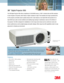 Page 1*Indicates maximum lumens rating
3M™ Digital Projector X95i
The 3M Digital Projector X95i offers a brightness of 5,000 ANSI lumens, a 1000:1 contrast ratio and XGA resolution.  
It uses inorganic LCD panels, which feature a higher resistance to light. This translates into longer operational life 
for the projector, and better picture quality during its life. It also features a new hybrid filter that operates for at 
least 4000 hours under normal conditions and enabling huge savings in maintenance costs...