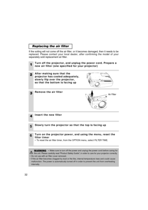 Page 3332
Replacing the air filter
$1497PM&7	4   .  