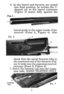 Page 96. As the barrel and forearm are seatedinto final position, be certain the 
U-
shaped cut in the barrel extension(Figure 3) mates fully against the
Fig. 3
barrel guide in the upper inside of the
receiver (Point A, Figure 4). Also
check that the metal forearm tabs in
the rearward end of the forearm (Fig-
ure 5) slide into the opposing receiver
recesses (Point B, Figure 4).
7. Screw the forearm cap onto the maga-
zine tube. HAND TIGHTEN ONLY. 